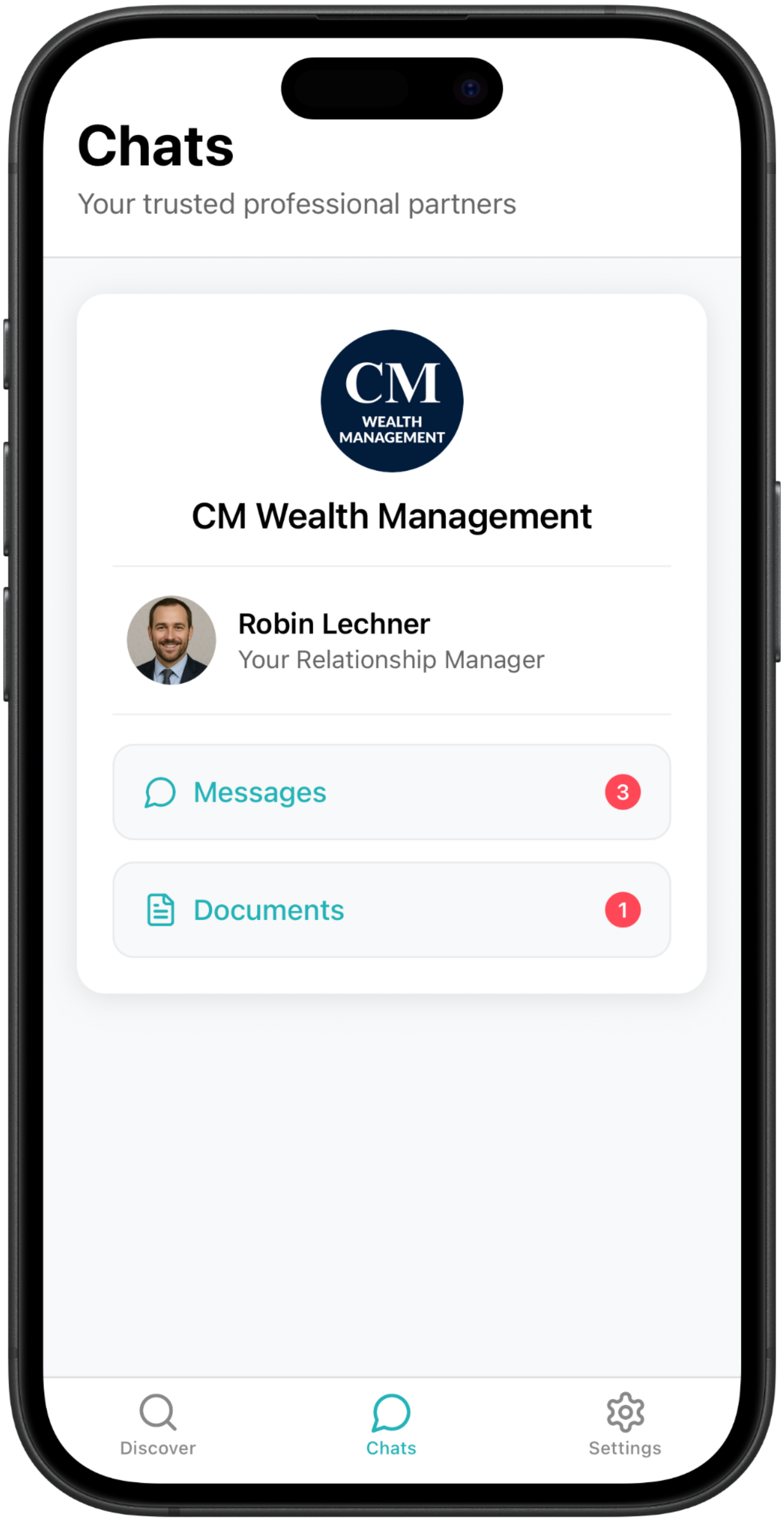 Client Messaging Interface